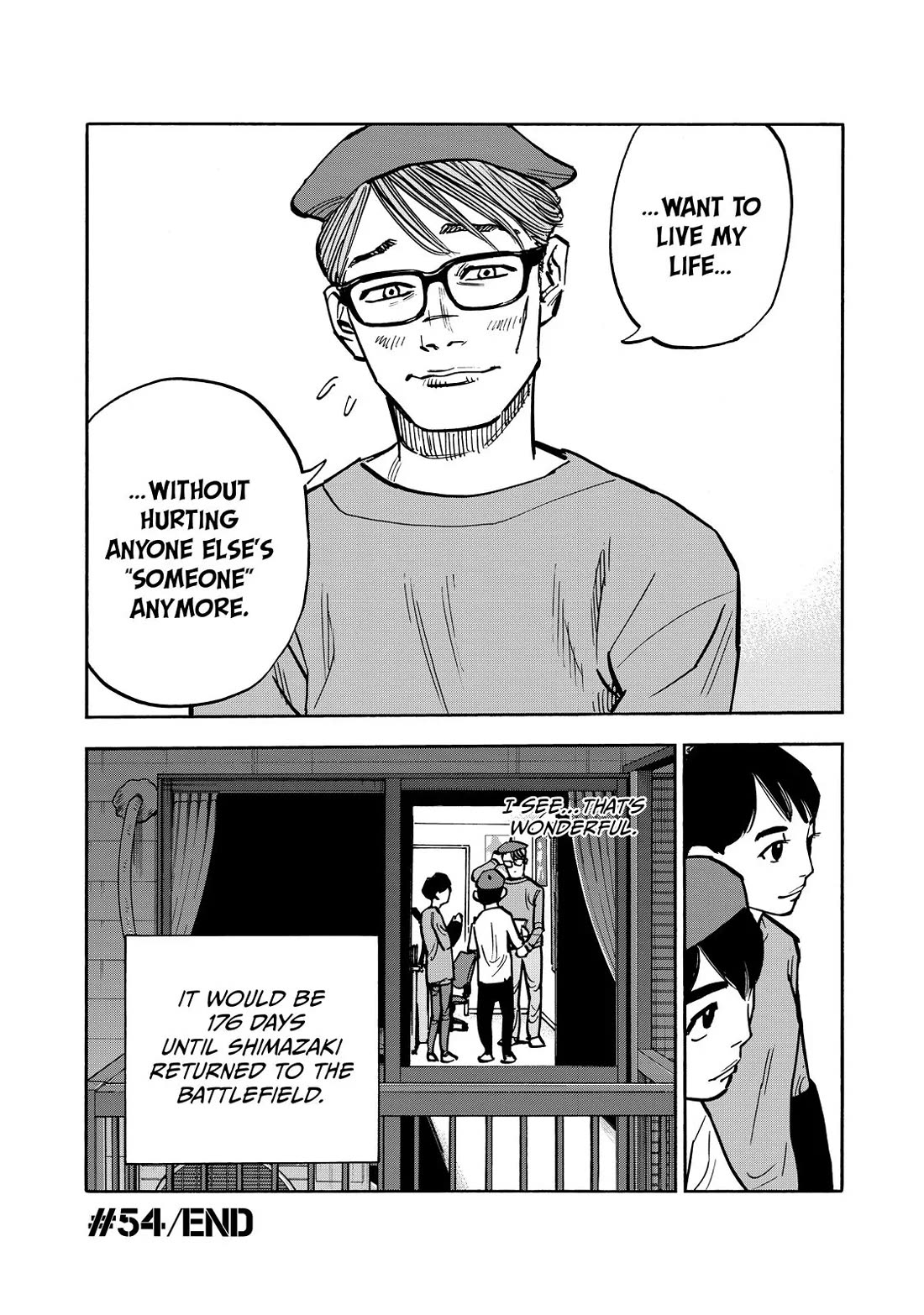 Dear Shimazaki in the Peaceful Land Chapter 54 page 18 - Chapter 54: Shimazaki and a Sketch of Someone