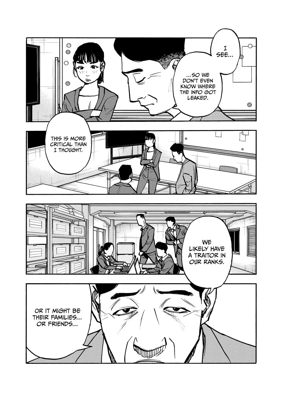 Dear Shimazaki in the Peaceful Land Chapter 56 page 11 - Chapter 56: Shimazaki and Clasped Hands