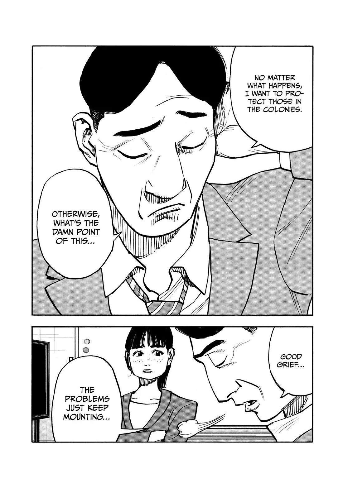 Dear Shimazaki in the Peaceful Land Chapter 56 page 12 - Chapter 56: Shimazaki and Clasped Hands