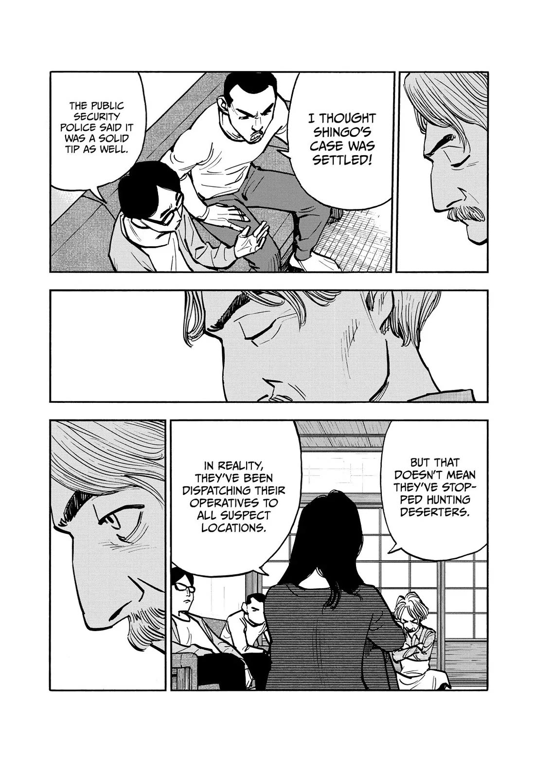 Dear Shimazaki in the Peaceful Land Chapter 56 page 9 - Chapter 56: Shimazaki and Clasped Hands