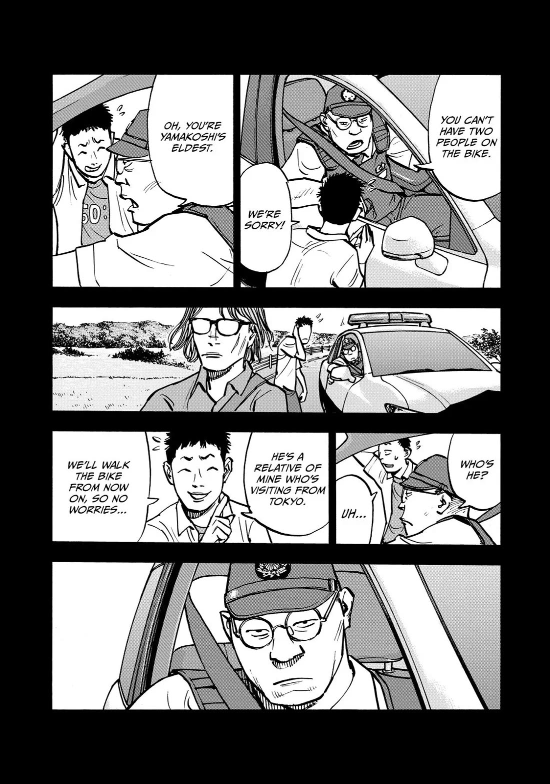 Dear Shimazaki in the Peaceful Land Chapter 58 page 12 - Chapter 58: Shimazaki Riding Tandem on a Bicycle
