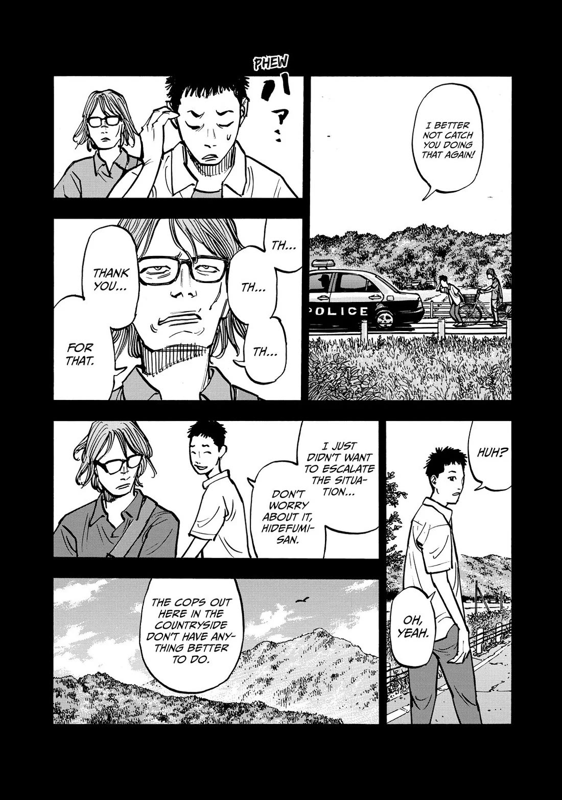 Dear Shimazaki in the Peaceful Land Chapter 58 page 13 - Chapter 58: Shimazaki Riding Tandem on a Bicycle