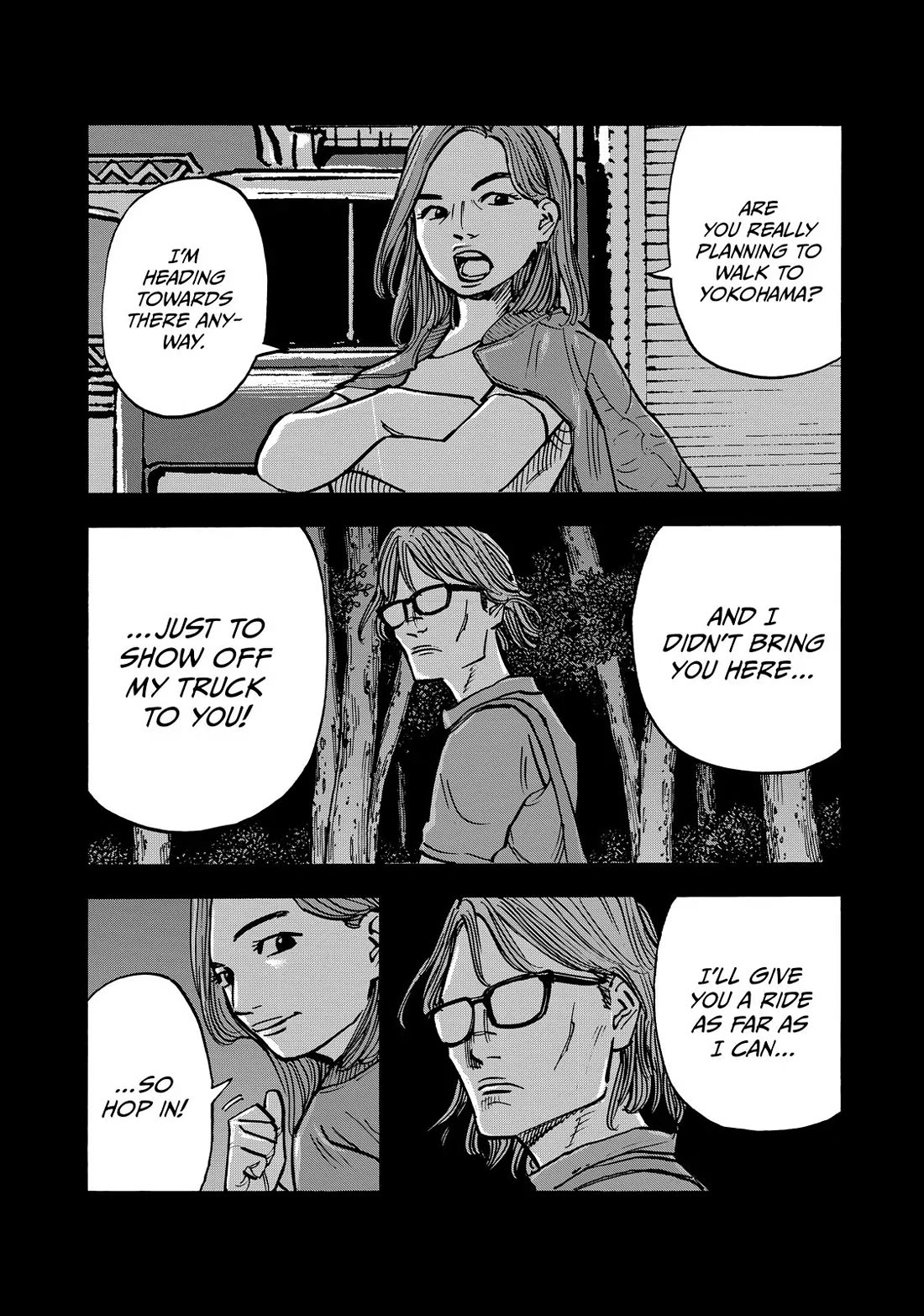 Dear Shimazaki in the Peaceful Land Chapter 59 page 13 - Chapter 59: Shimazaki in the Pimped-out Truck