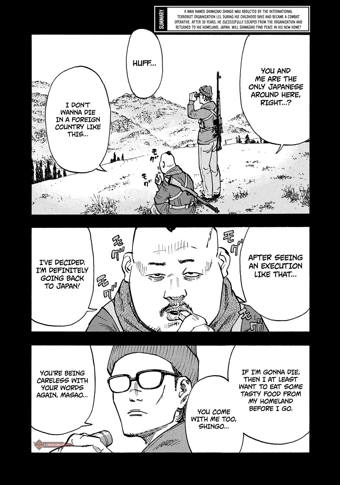 Dear Shimazaki in the Peaceful Land Chapter 6 page 3 - Chapter 6: DEAR SHIMAZAKI AND JAPANESE SWEETS
