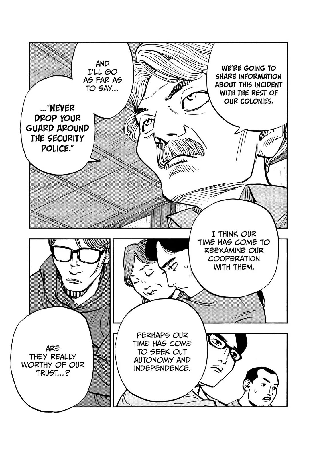Dear Shimazaki in the Peaceful Land Chapter 62 page 17 - Chapter 62: Shimazaki and Another War