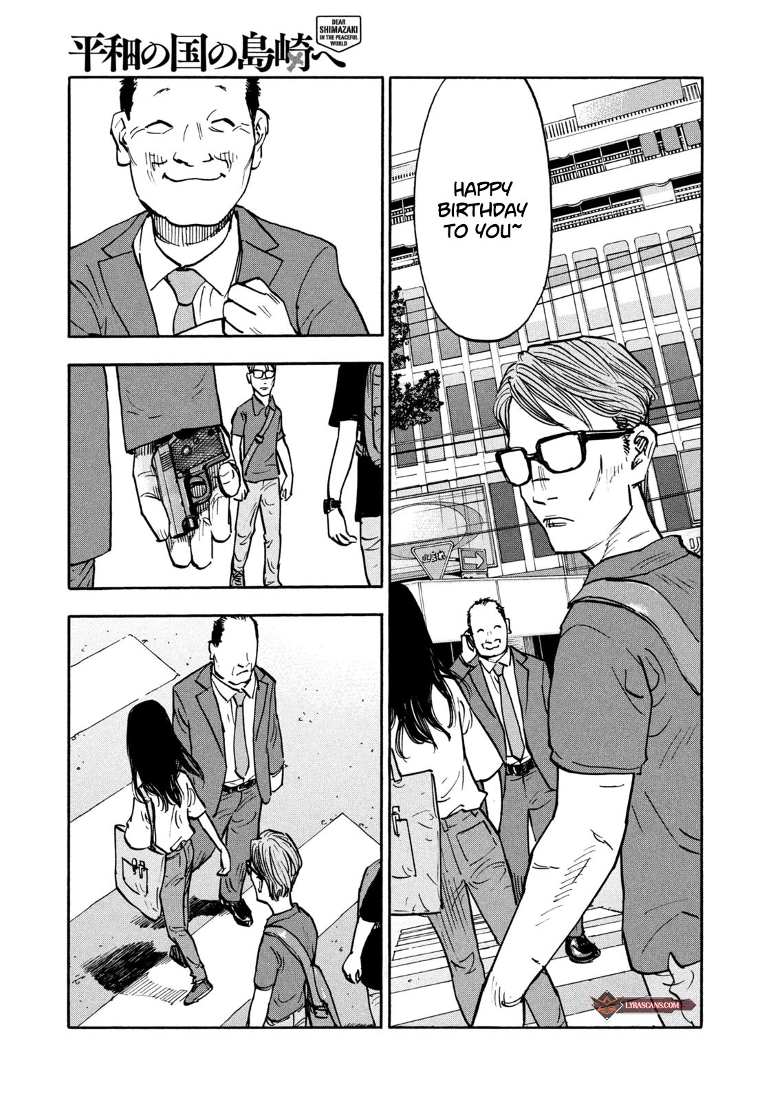 Dear Shimazaki in the Peaceful Land Chapter 7 page 8 - Chapter 7: DEAR SHIMAZAKI AND A WORKING FATHER