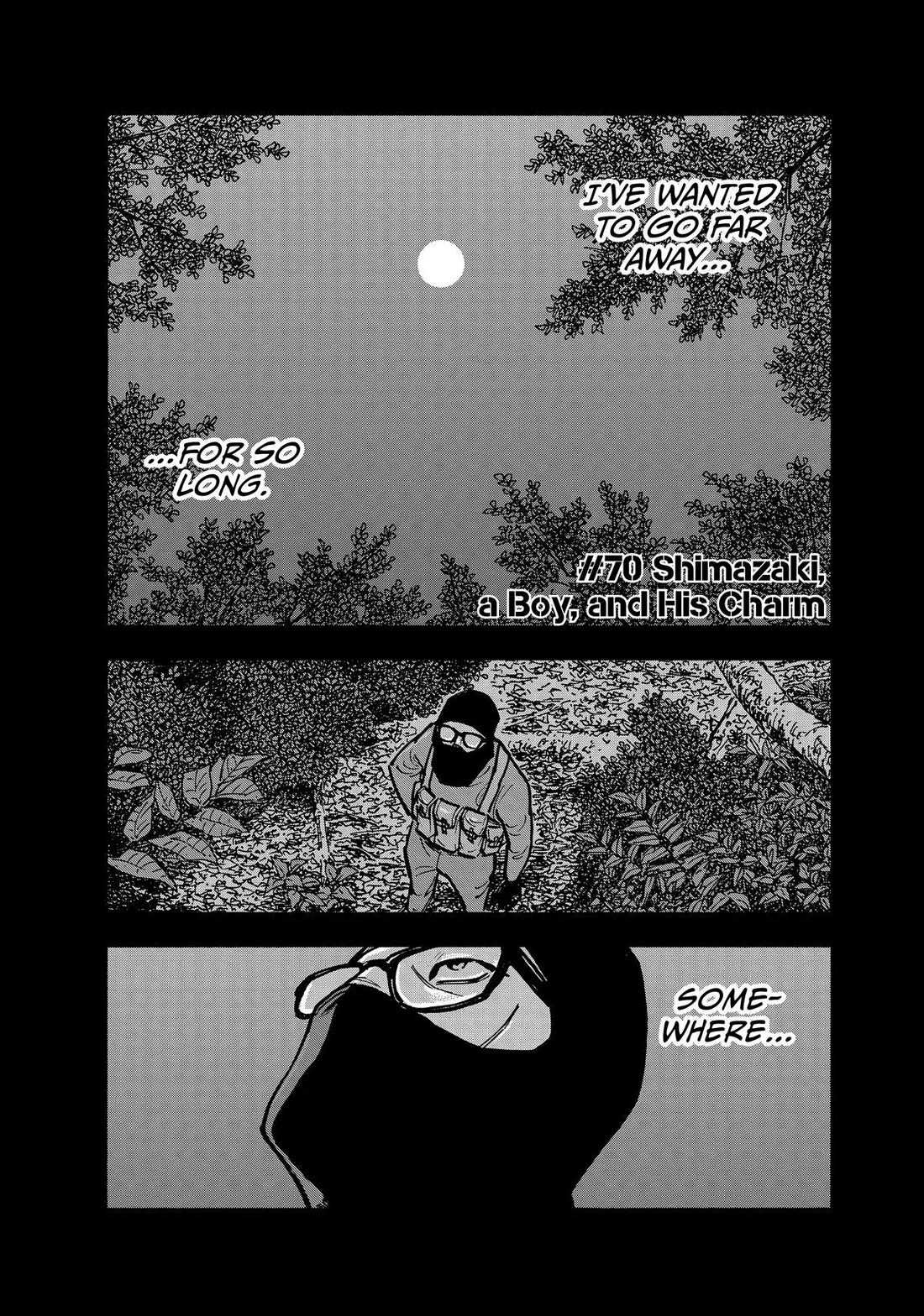Dear Shimazaki in the Peaceful Land Chapter 70 page 1 - Chapter 70: Shimazaki, a Boy, and His Charm (2)