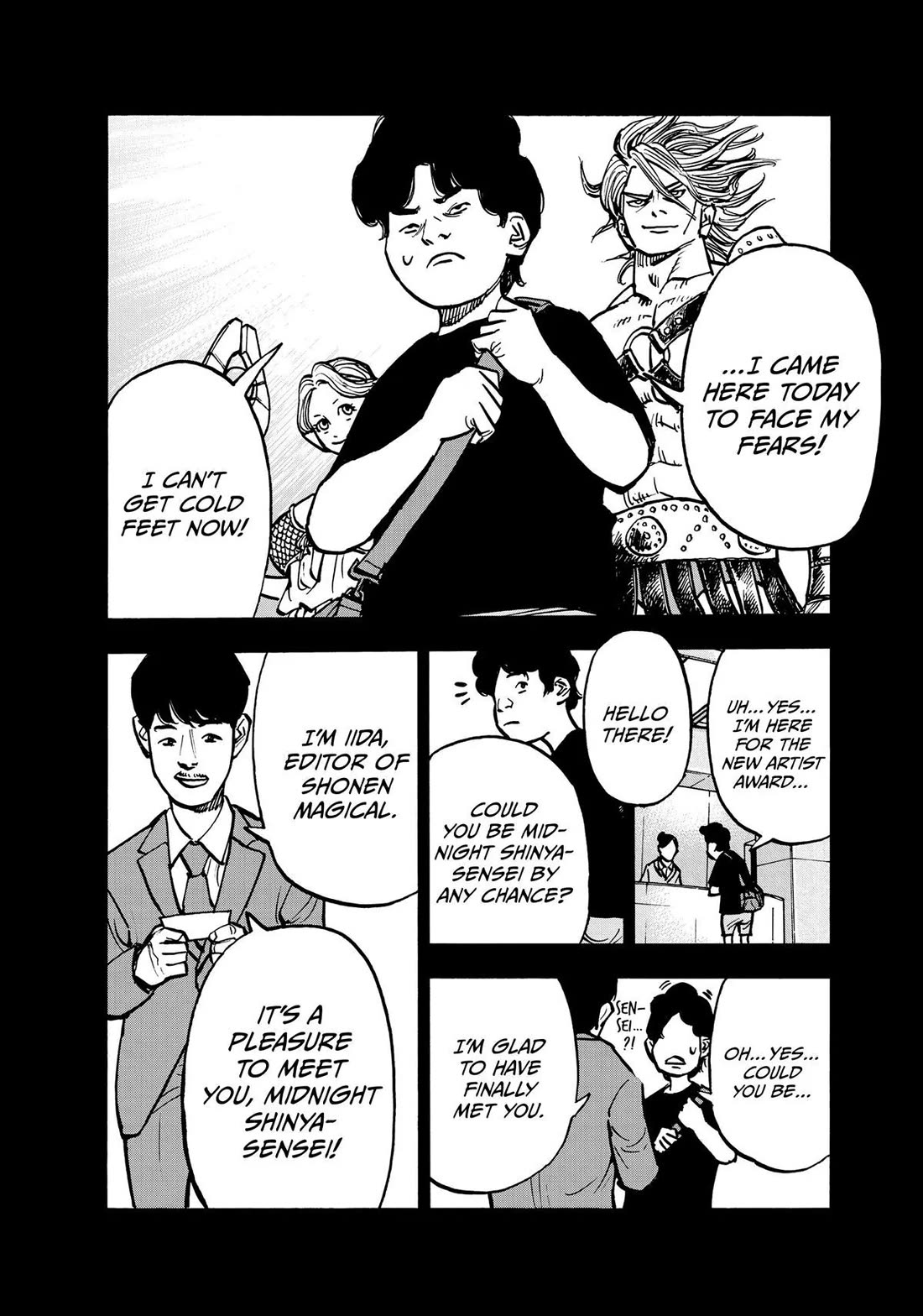 Dear Shimazaki in the Peaceful Land Chapter 70 page 12 - Chapter 70: Shimazaki, a Boy, and His Charm (2)