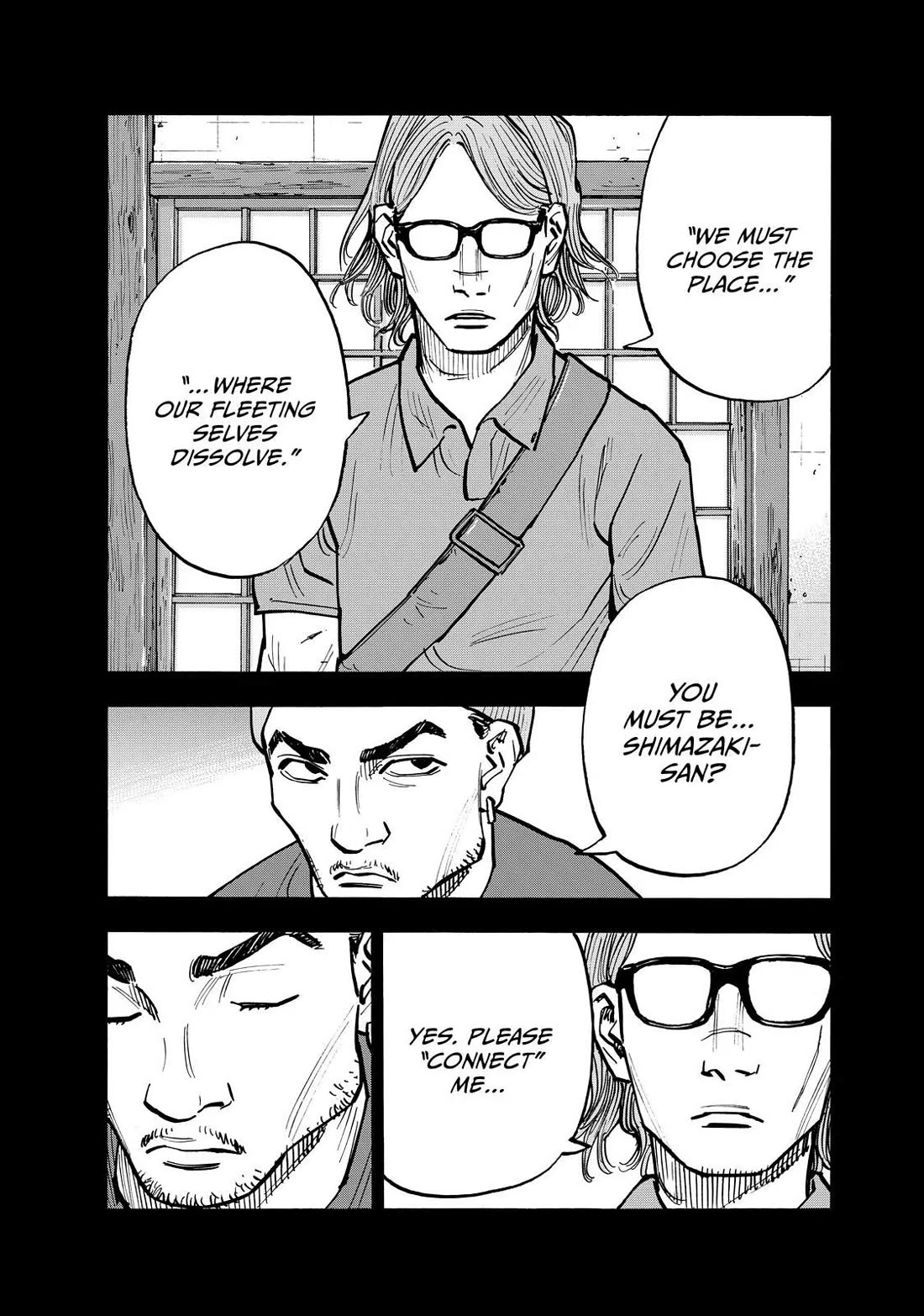 Dear Shimazaki in the Peaceful Land Chapter 72 page 4 - Chapter 72: Shimazaki and Crab Omelet on Rice