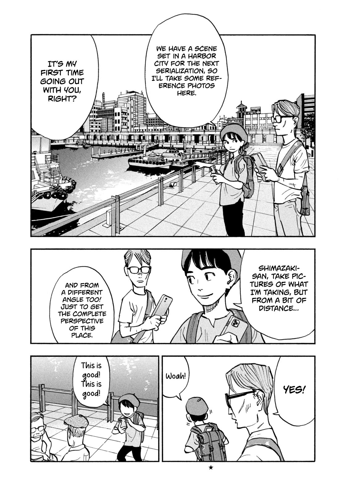 Dear Shimazaki in the Peaceful Land Chapter 8 page 6 - Chapter 8: DEAR SHIMAZAKI AND HIS PORTFOLIO