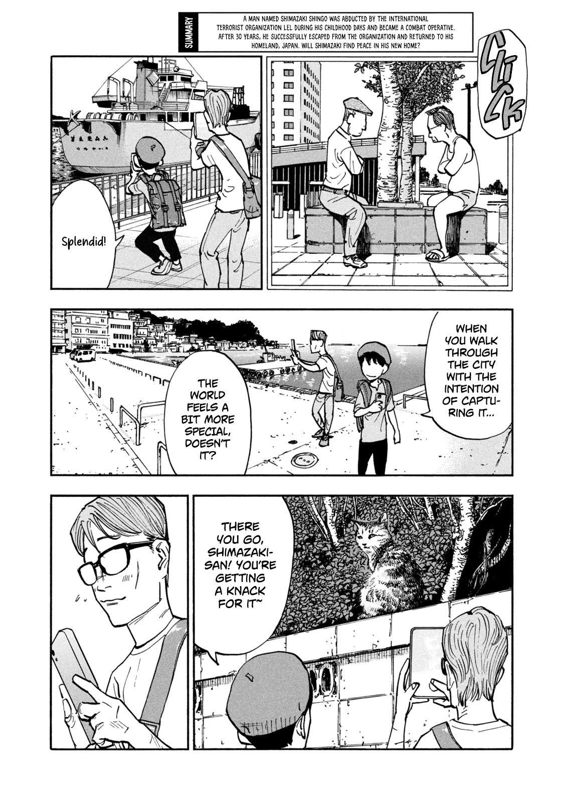 Dear Shimazaki in the Peaceful Land Chapter 8 page 7 - Chapter 8: DEAR SHIMAZAKI AND HIS PORTFOLIO