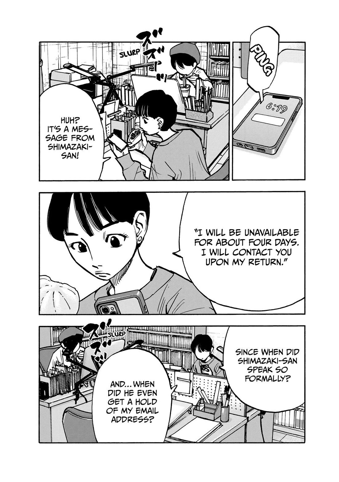 Dear Shimazaki in the Peaceful Land Chapter 83 page 11 - Chapter 83