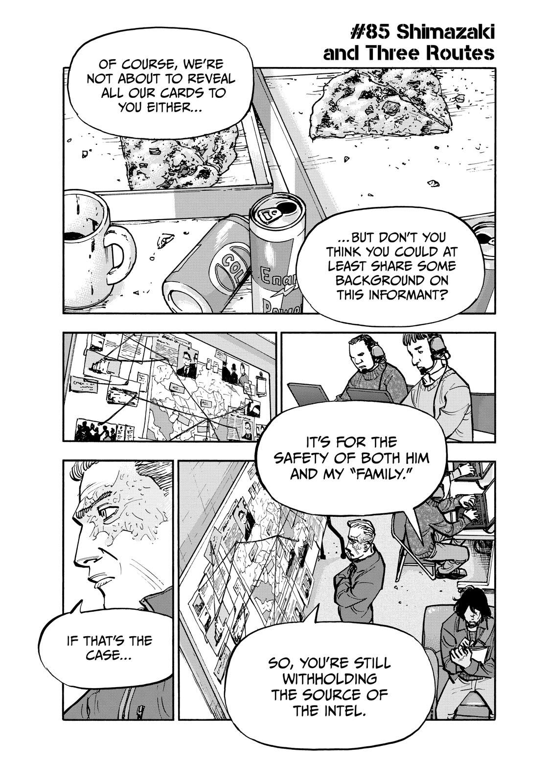 Dear Shimazaki in the Peaceful Land Chapter 85 page 1 - Chapter 85