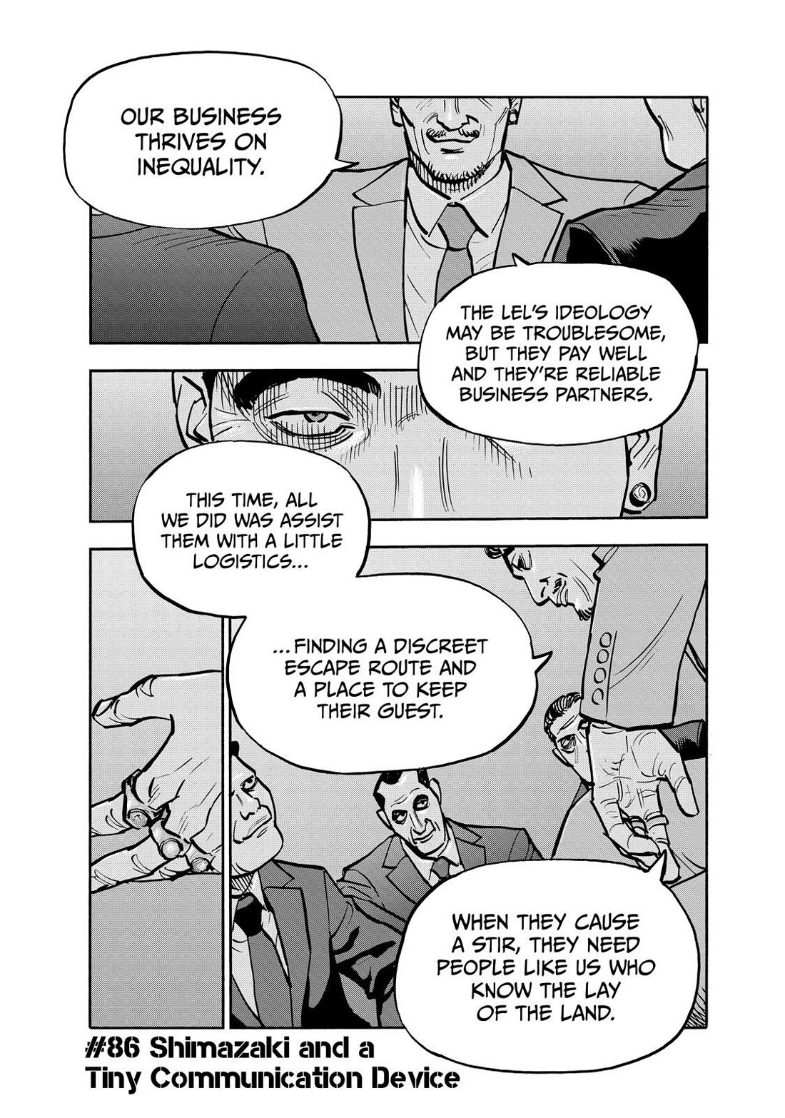 Dear Shimazaki in the Peaceful Land Chapter 86 page 1 - Chapter 86