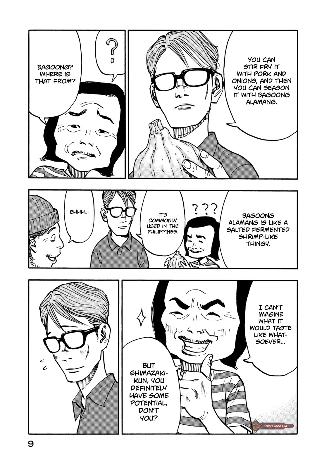 Dear Shimazaki in the Peaceful Land Chapter 9 page 12 - Chapter 9: DEAR SHIMAZAKI AND SMALL DOUGHNUTS