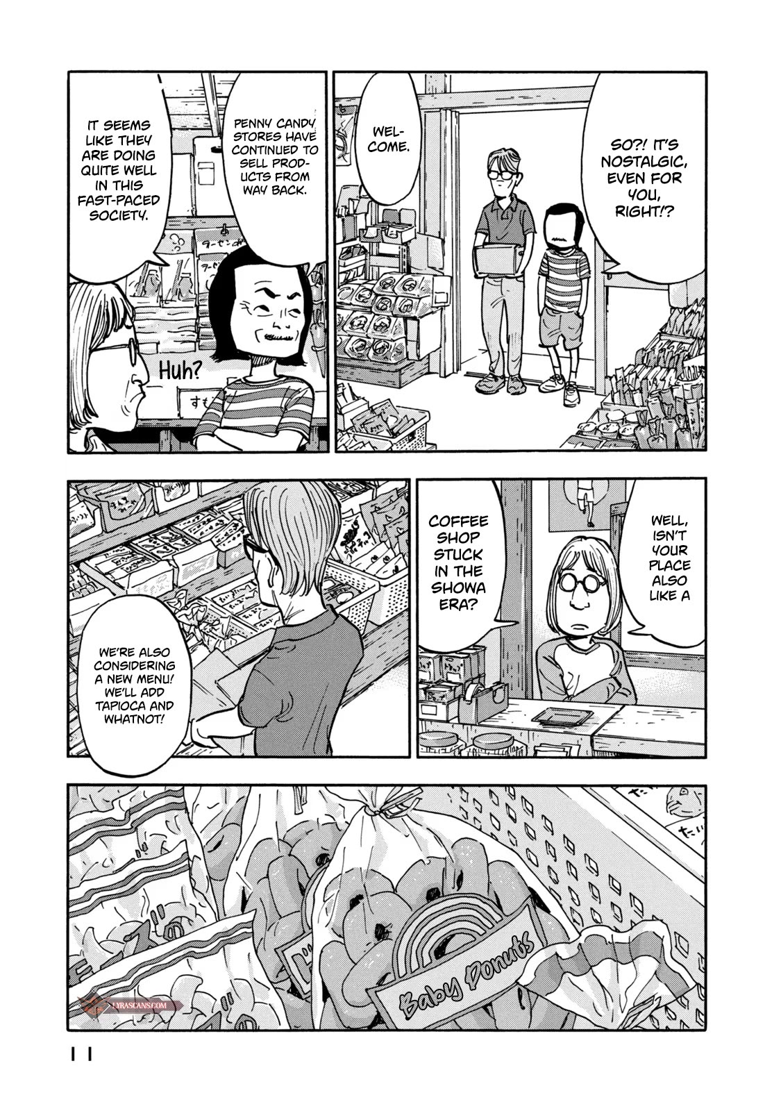 Dear Shimazaki in the Peaceful Land Chapter 9 page 14 - Chapter 9: DEAR SHIMAZAKI AND SMALL DOUGHNUTS