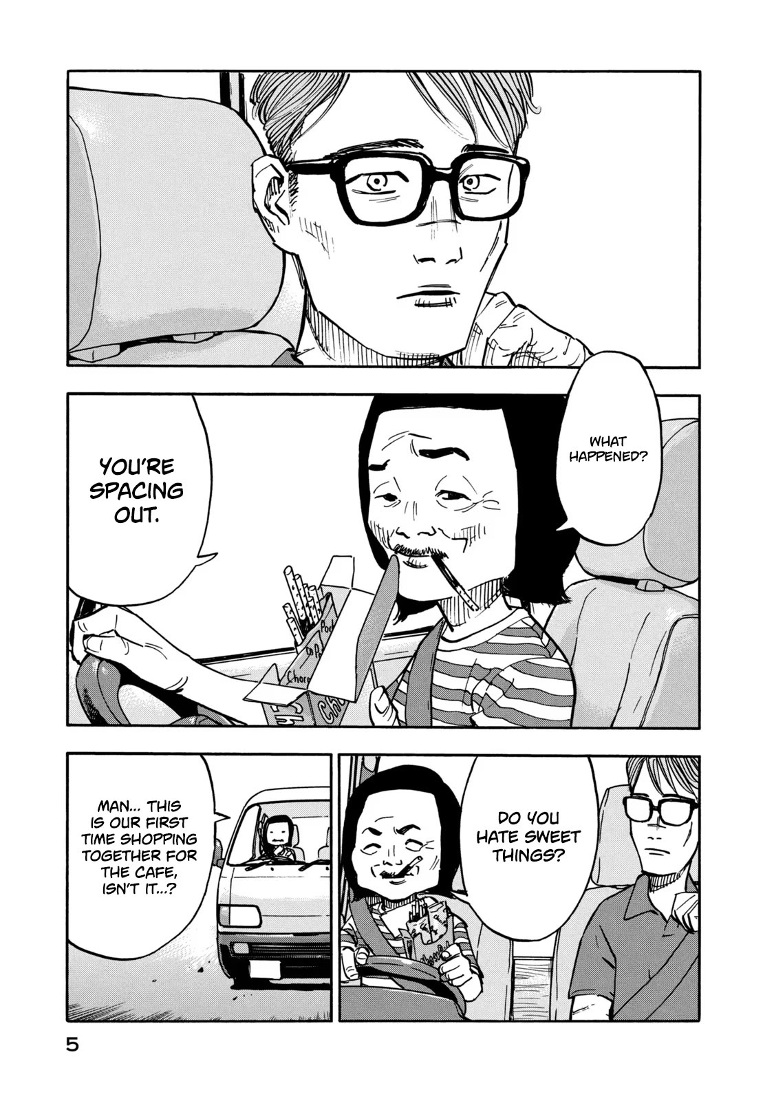 Dear Shimazaki in the Peaceful Land Chapter 9 page 8 - Chapter 9: DEAR SHIMAZAKI AND SMALL DOUGHNUTS