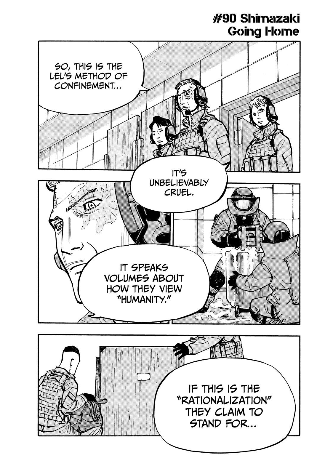 Dear Shimazaki in the Peaceful Land Chapter 90 page 1 - Chapter 90