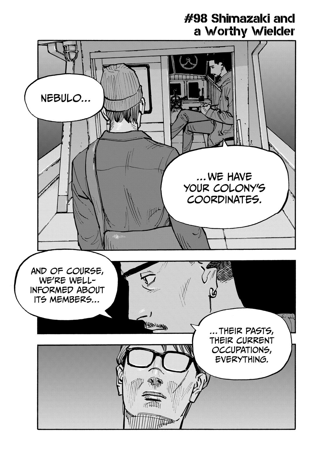 Dear Shimazaki in the Peaceful Land Chapter 98 page 1 - Chapter 98