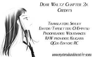 Dear Waltz Chapter 2.1 page 3 - Chapter 2.1