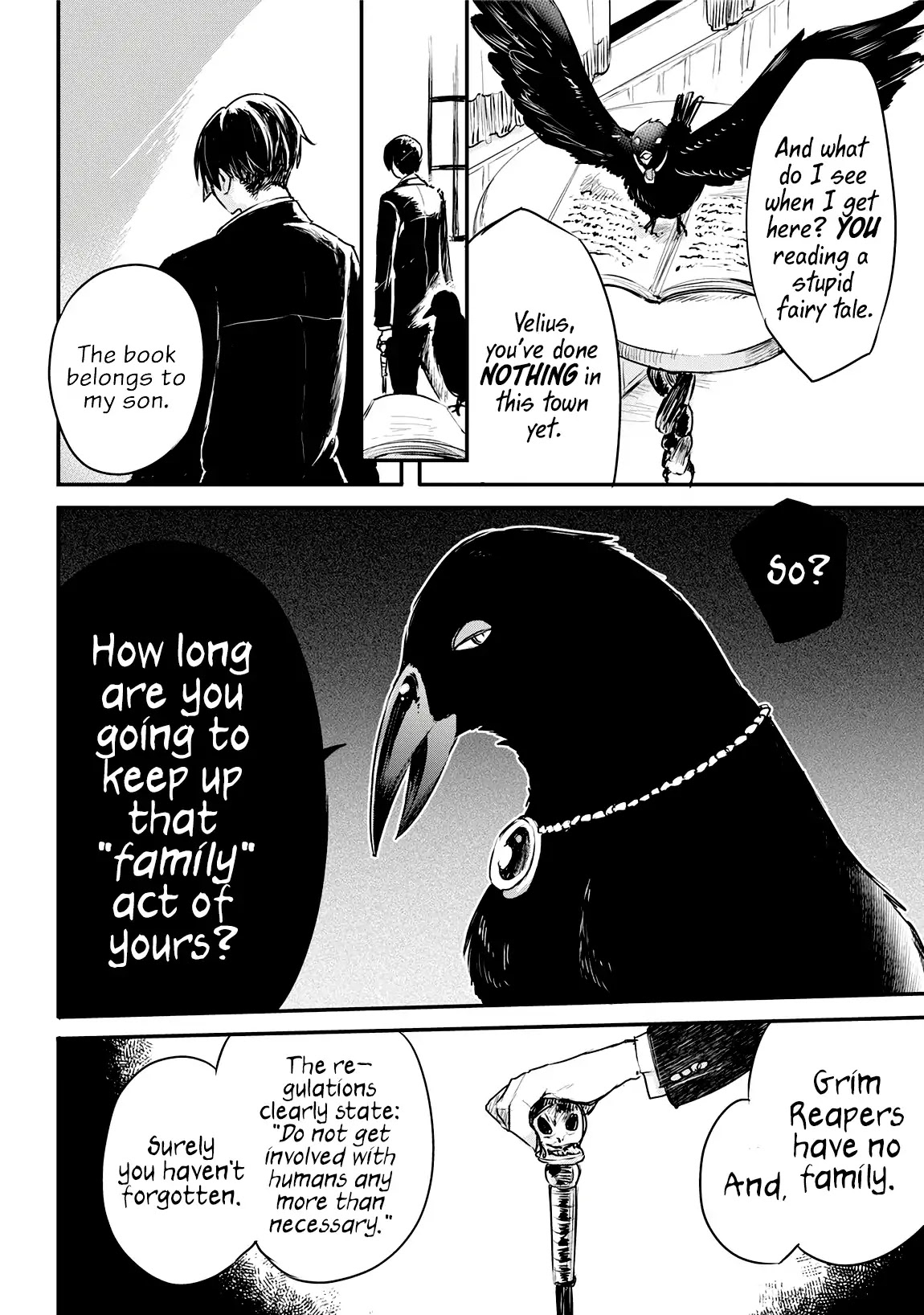 Death Chants His Lament Chapter 0 page 15 - Chapter 0: Oneshot