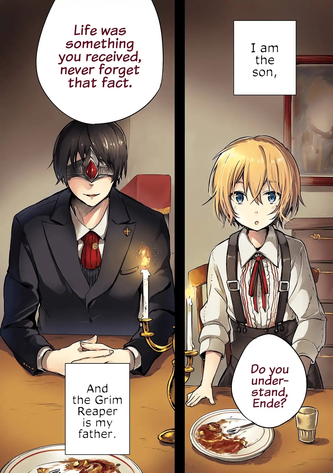 Death Chants His Lament Chapter 0 page 3 - Chapter 0: Oneshot
