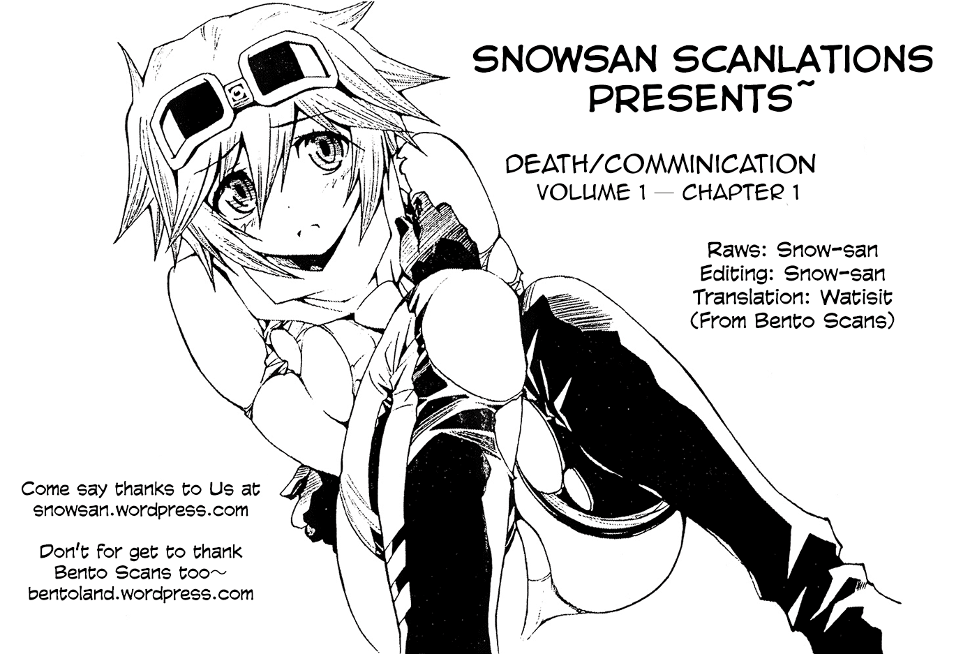 Death/Communication Chapter 1.2 page 1 - Chapter 1 v2 : Act.1