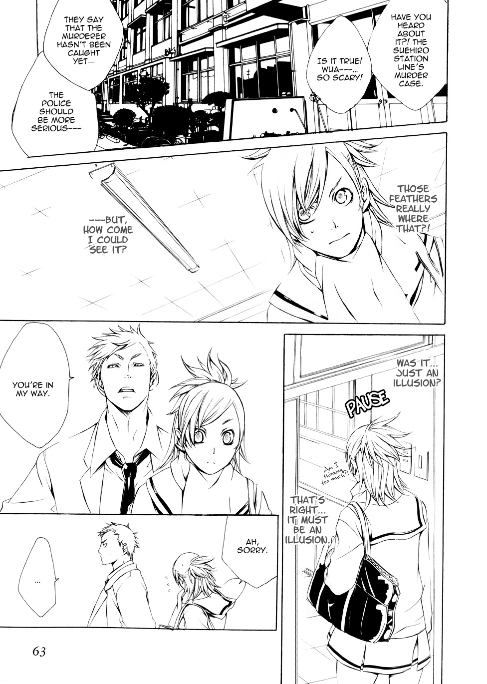 Death Edge Chapter 2 page 6 - Chapter 2: Interference Eyes