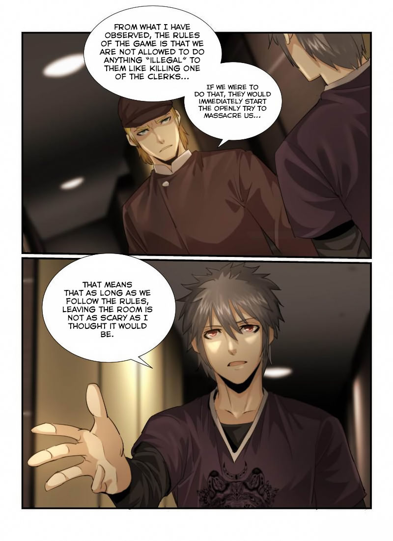 Death Field Chapter 18 page 5 - Chapter 18 : Door