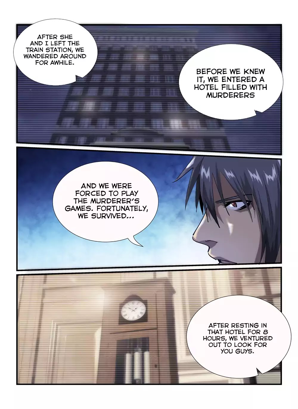 Death Field Chapter 40 page 13 - Chapter 40: See You Later, Hikari
