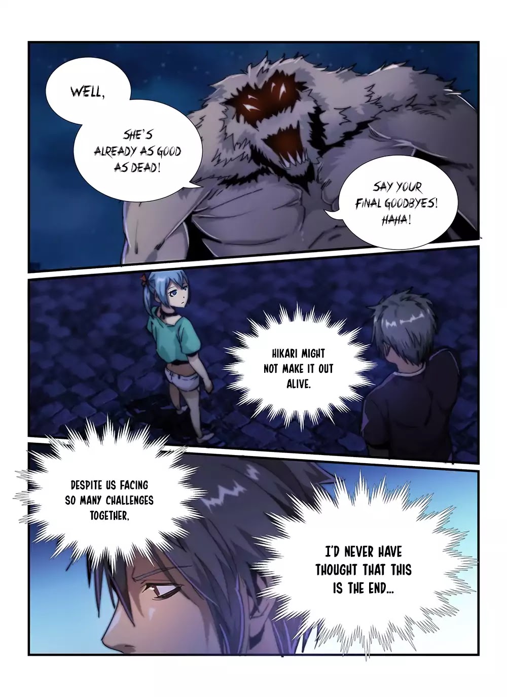 Death Field Chapter 40 page 3 - Chapter 40: See You Later, Hikari