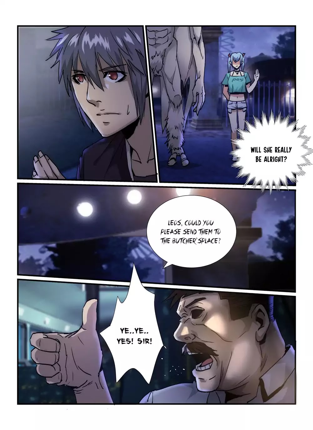 Death Field Chapter 40 page 9 - Chapter 40: See You Later, Hikari
