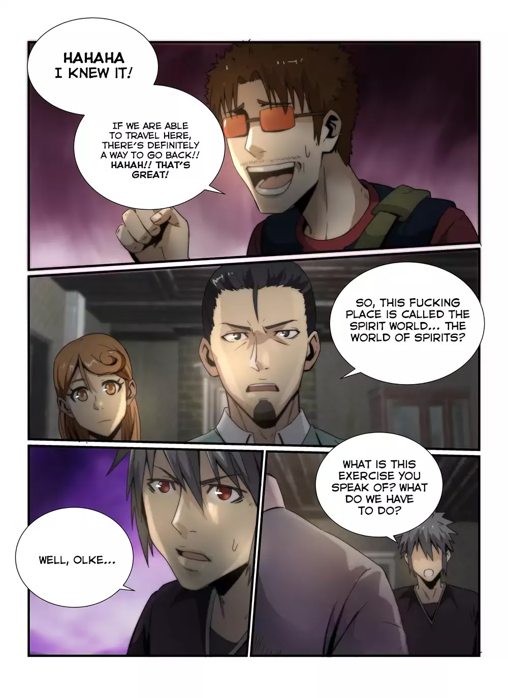 Death Field Chapter 41 page 10 - Chapter 41: Olke