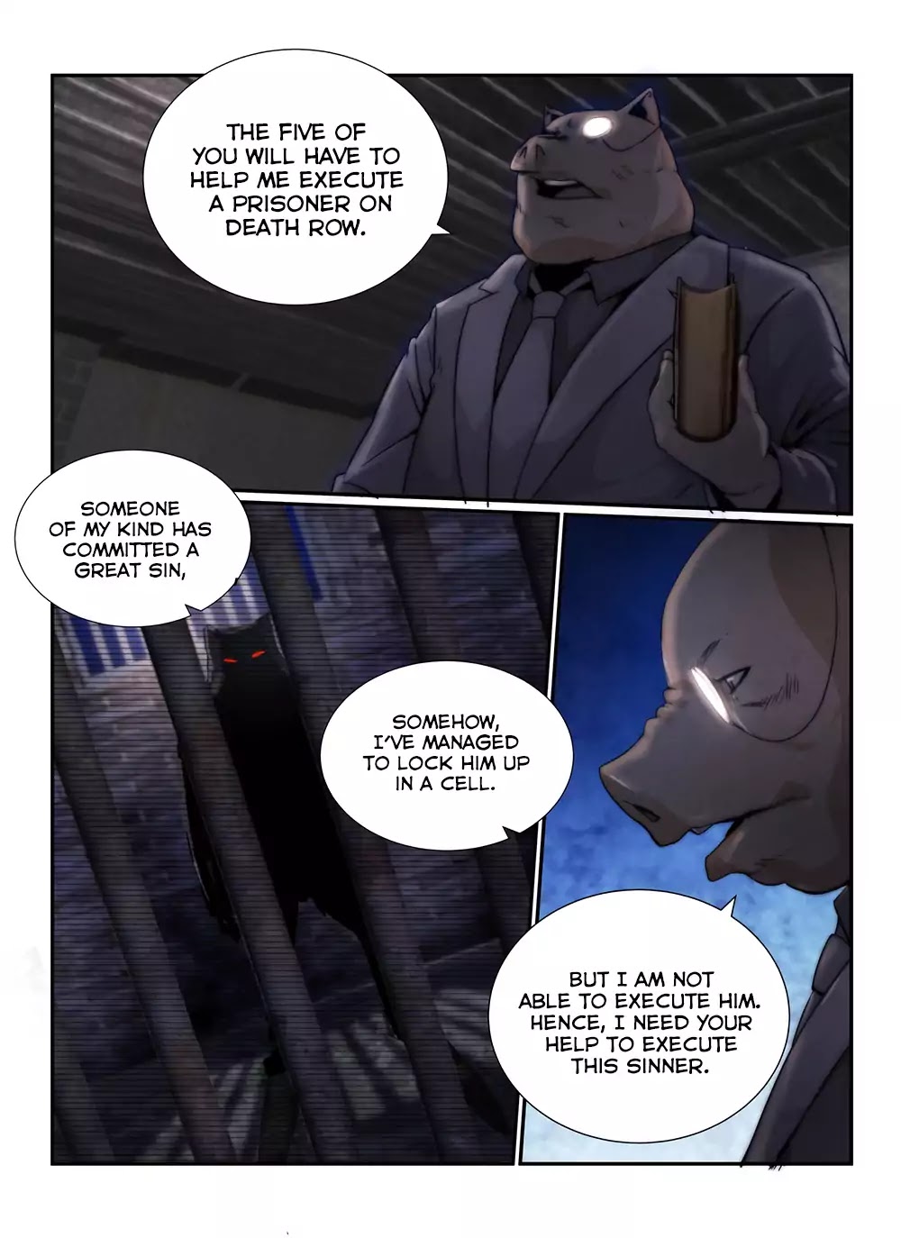 Death Field Chapter 41 page 11 - Chapter 41: Olke