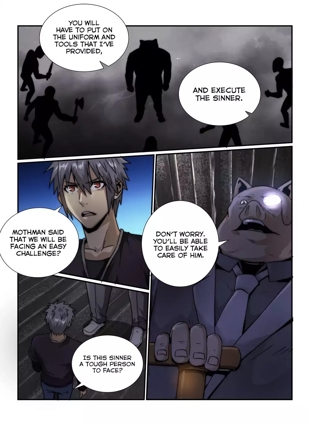 Death Field Chapter 41 page 12 - Chapter 41: Olke