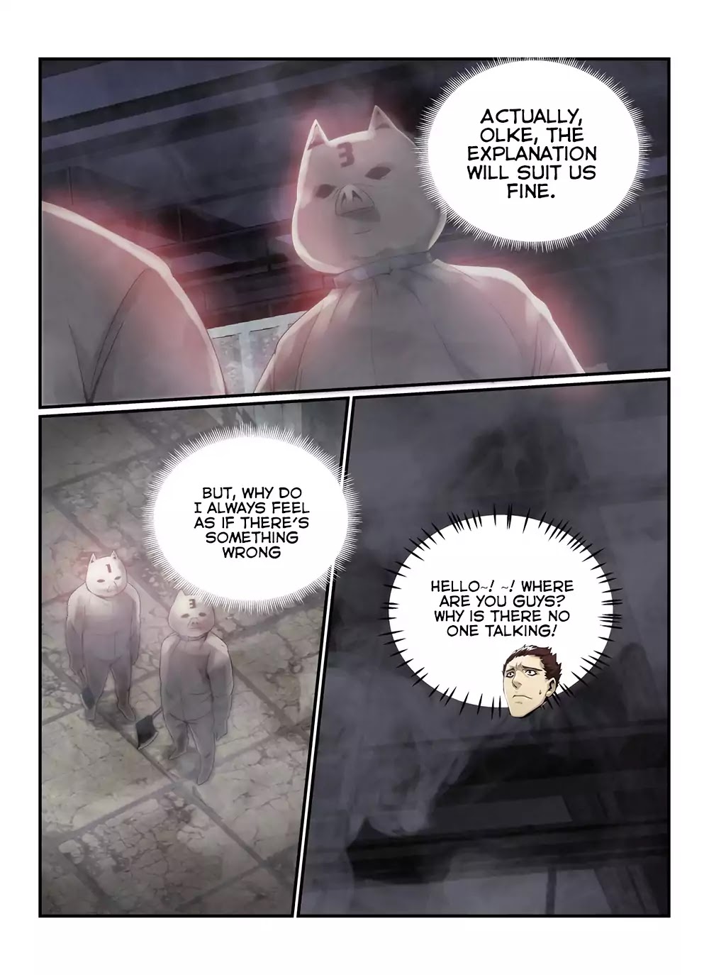 Death Field Chapter 43 page 11 - Chapter 43: Pig Headed Prisoner, Appear!