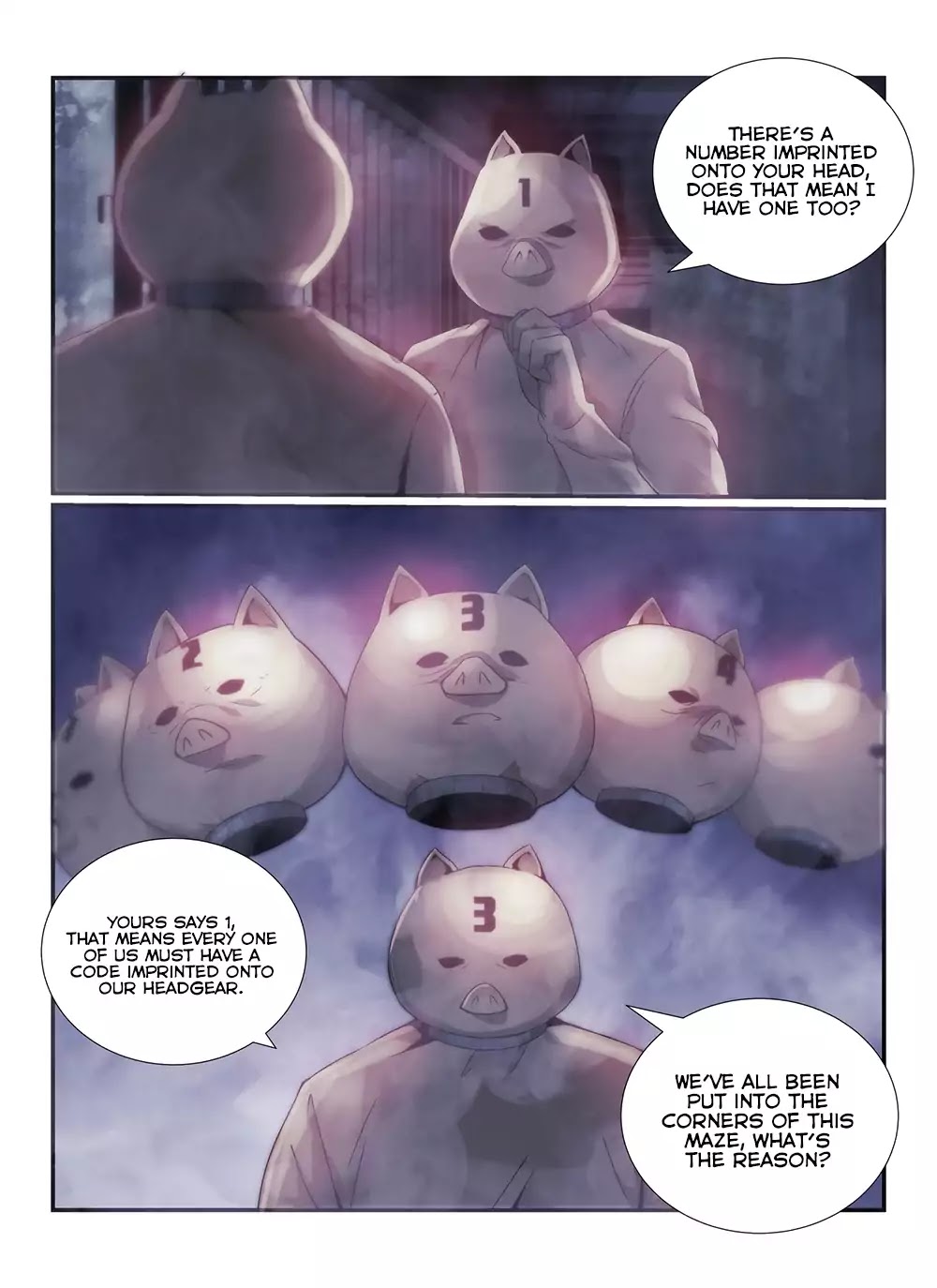 Death Field Chapter 43 page 8 - Chapter 43: Pig Headed Prisoner, Appear!