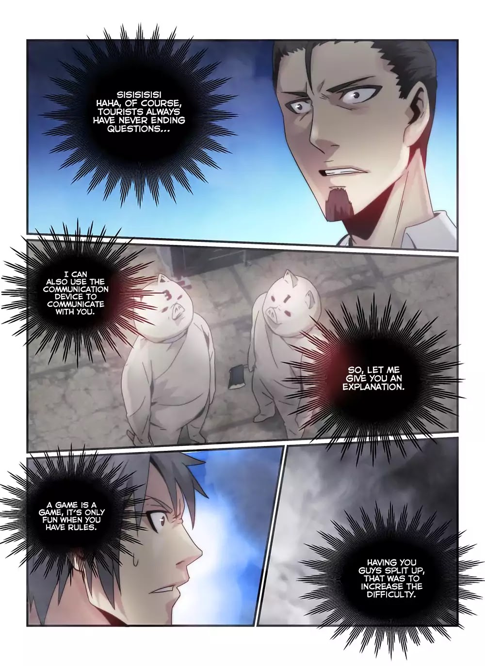 Death Field Chapter 43 page 9 - Chapter 43: Pig Headed Prisoner, Appear!