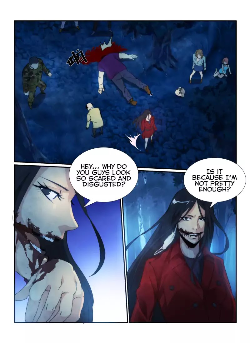 Death Field Chapter 56 page 12 - Chapter 56: Clefft Mouth Lady