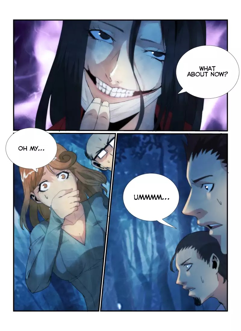 Death Field Chapter 56 page 8 - Chapter 56: Clefft Mouth Lady