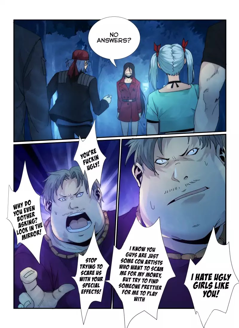 Death Field Chapter 56 page 9 - Chapter 56: Clefft Mouth Lady