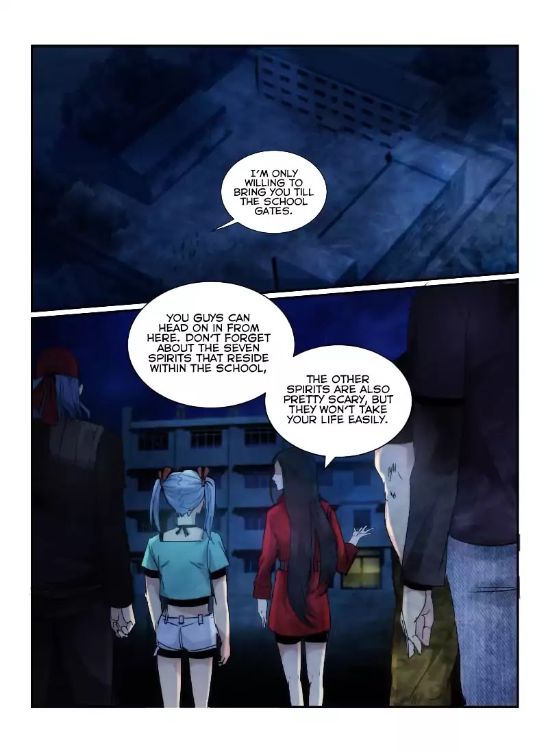 Death Field Chapter 58 page 6 - Chapter 58: Haunted School
