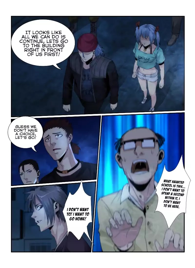 Death Field Chapter 58 page 8 - Chapter 58: Haunted School