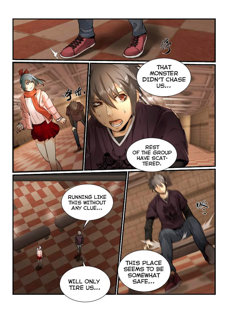 Death Field Chapter 6 page 4 - Chapter 6 : Escape