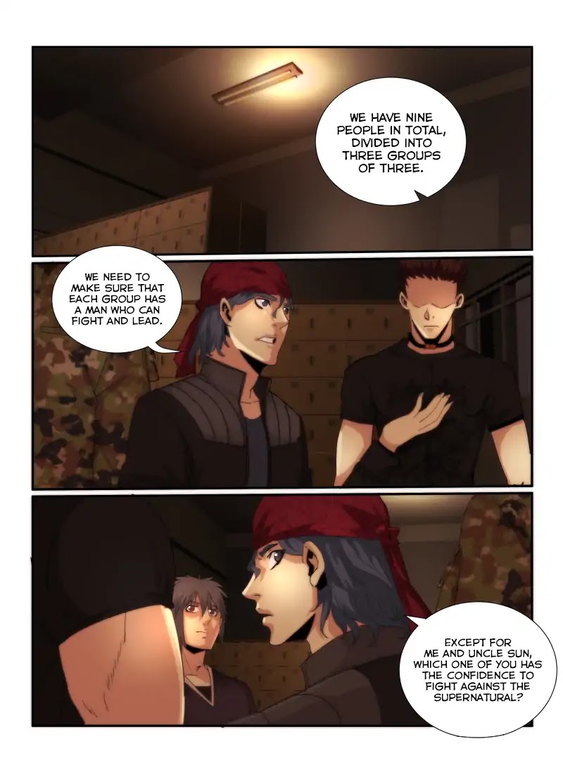 Death Field Chapter 60 page 3 - Chapter 60: Three routes