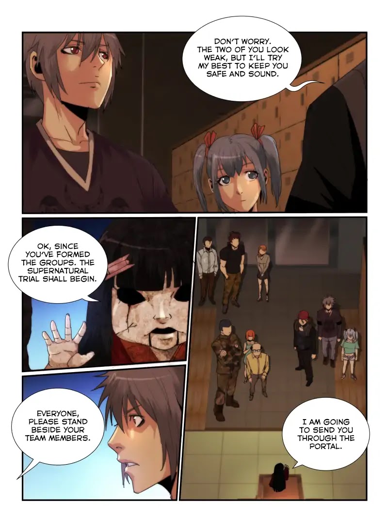 Death Field Chapter 60 page 6 - Chapter 60: Three routes