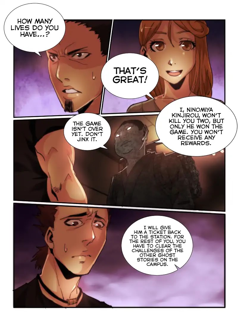 Death Field Chapter 65 page 13 - Chapter 65: Ninomiya’s Statue