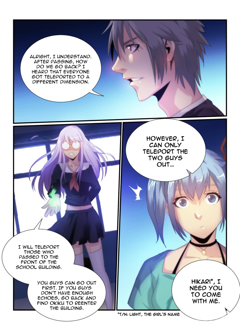 Death Field Chapter 70 page 10 - Chapter 70: A girl with glasses
