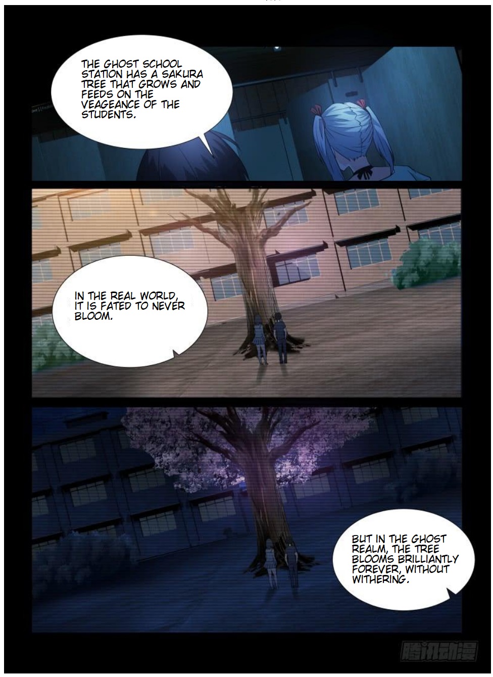 Death Field Chapter 84 page 2 - Chapter 84: Under the Sakura Tree