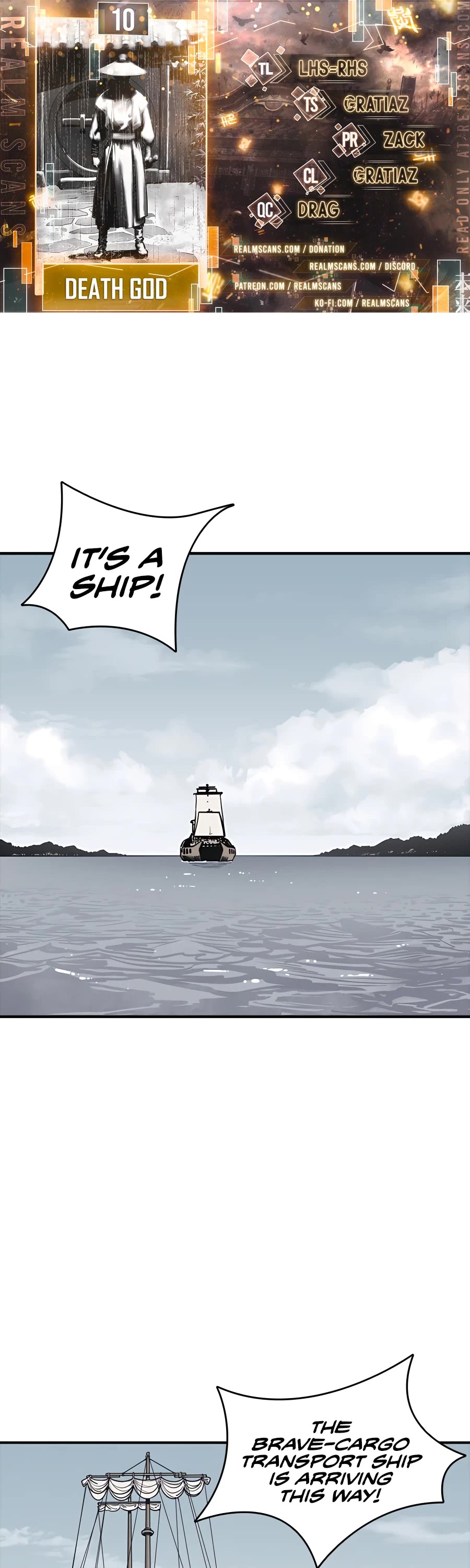 Death God Chapter 10 page 1 - Chapter 10